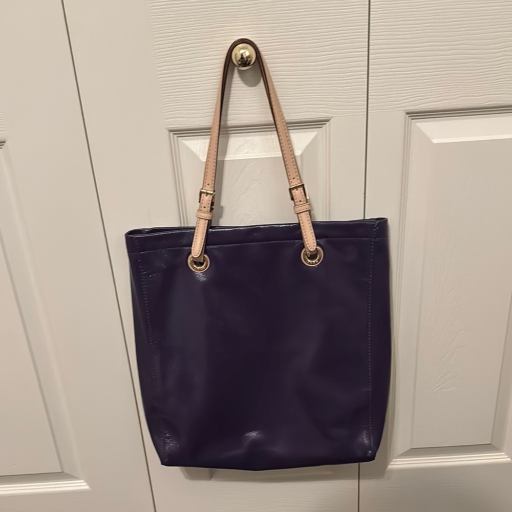 Michael Kors Elegant Purple Tote Bag